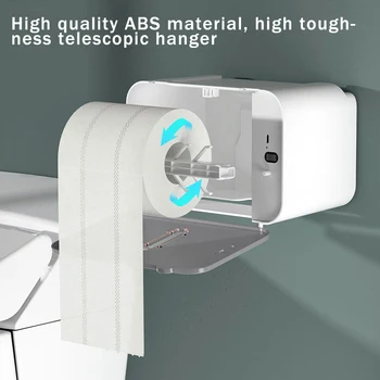 Умный дозатор туалетной бумаги с датчиком, перезаряжаемый аксессуар для салфеток