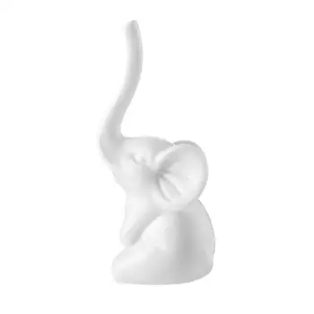 Фарфоровая статуэтка Слона, держатель для колец, Декоративный Многоцелевой Маленький и милый Держатель для браслета размером 1,77х4,72 дюйма для помолвок