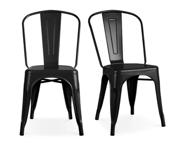 французская антикварная мебель американский современный дизайн золотой железный стул обеденные стулья штабелируемый винтажный металлический промышленный стул для кафе