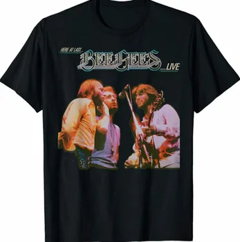 Футболка Bee Gees, забавная хлопковая футболка на день рождения, винтажный подарок для мужчин и женщин 2022 года.