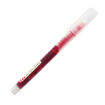 Цветная быстросохнущая гелевая ручка с полной иглой, 0,5 мм Игольчатый валик с жидкими чернилами, шариковая ручка, экзаменационная ручка, ручка для подписи, канцелярские принадлежности