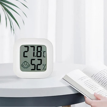 Цифровой термометр 69HF с жидкокристаллическим экраном, Измеритель влажности, Интеллектуальный датчик температуры и влажности