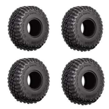 Шины 1.9, комплект из 4 шин для грязевых колес, комплект резиновых шин для SCX10 Gen8
