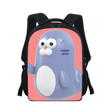 Школьная сумка с милым принтом в виде пингвина для детей, мальчиков и девочек, маленький рюкзак, детские школьные сумки, сумка для детского сада, детская сумка для малышей, книга