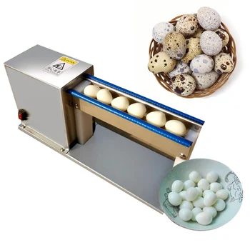 Электрическая машина для очистки перепелиных яиц, Маленькая овощечистка, полуавтоматическая машина для очистки яиц